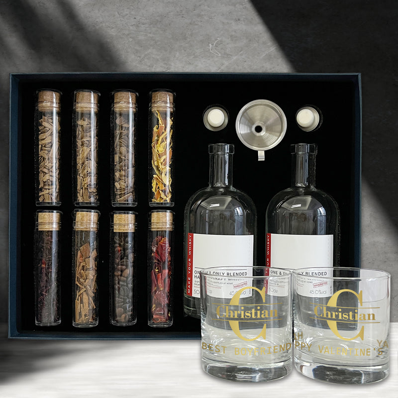 Valentine' s Gift| Make Your Whisky 套裝 訂製禮物 情人節禮物 送男友 - Design Your Own Wine