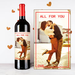 All For You Couples Wine | 情侶定制酒 - Design Your Own Wine