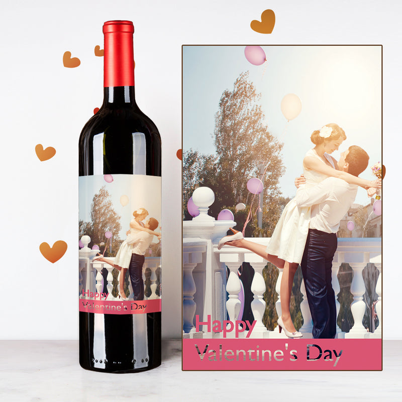 Personalize Sunset Couples Wine | 情侶定制酒 - Design Your Own Wine
