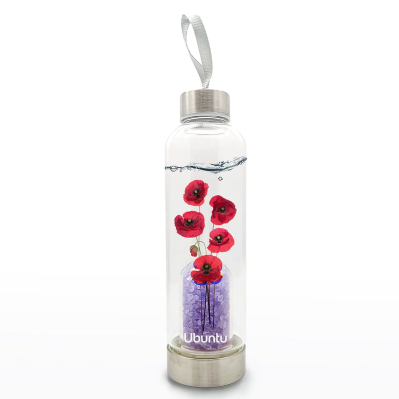 UBUNTU 水晶水瓶 | 神秘之花 | 虞美人| 讓水回到 最原始的狀態 - Design Your Own Wine