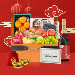 2024新年禮籃|Celebration Champagne Fruit hamper - Design Your Own Wine