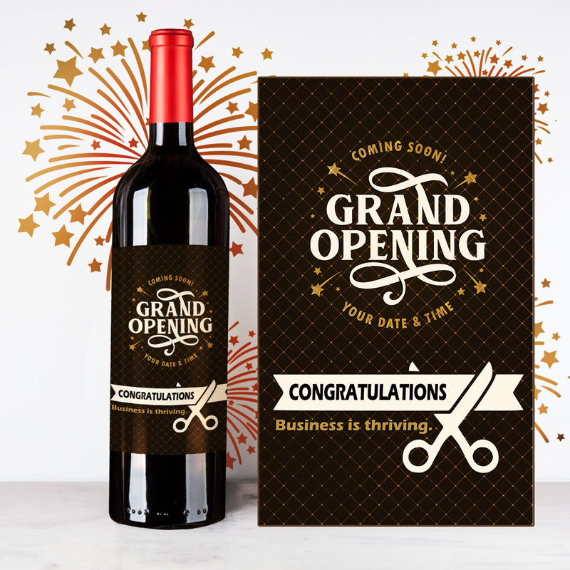 Personalize Mystery Grand Opening Wine | 開張定制酒 - Design Your Own Wine