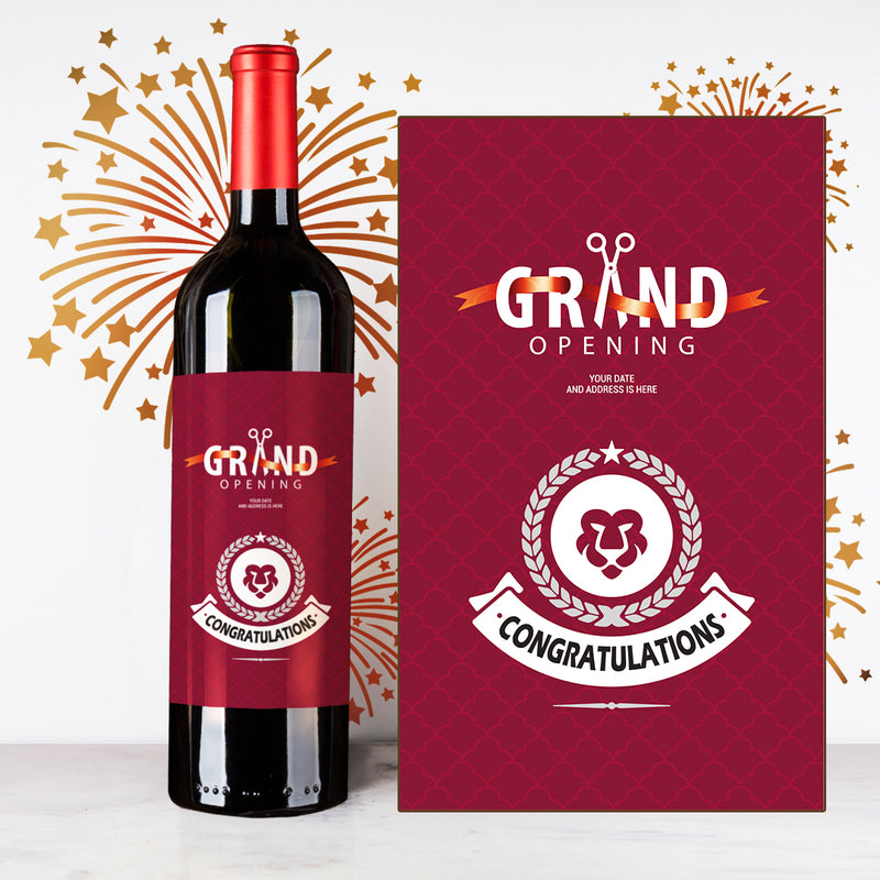 Personalize Grand Opening Wine | 開張定制酒 - Design Your Own Wine