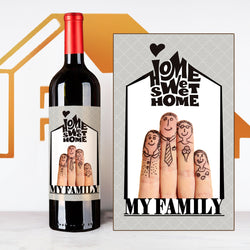 Personalize Fingers House Warming Wine  | 慶祝新居定制酒 - Design Your Own Wine