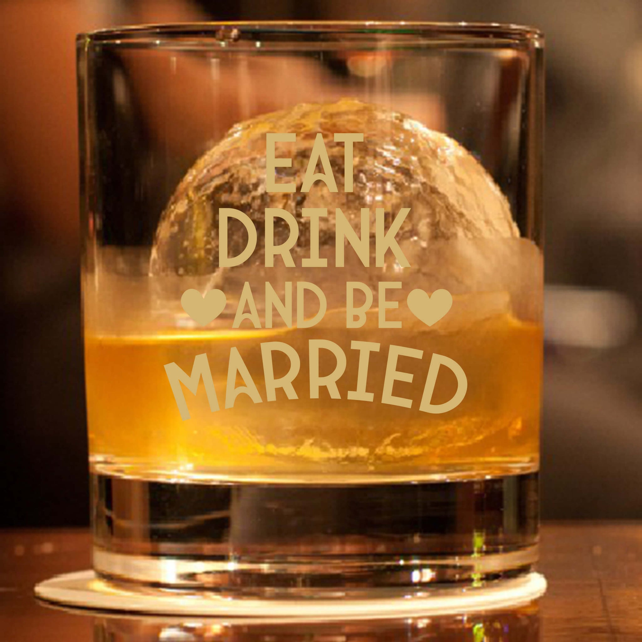 文字雕刻|定制威士忌杯對杯 慶祝新婚紀念禮物客製化雕刻禮物（結婚禮物） - Design Your Own Wine
