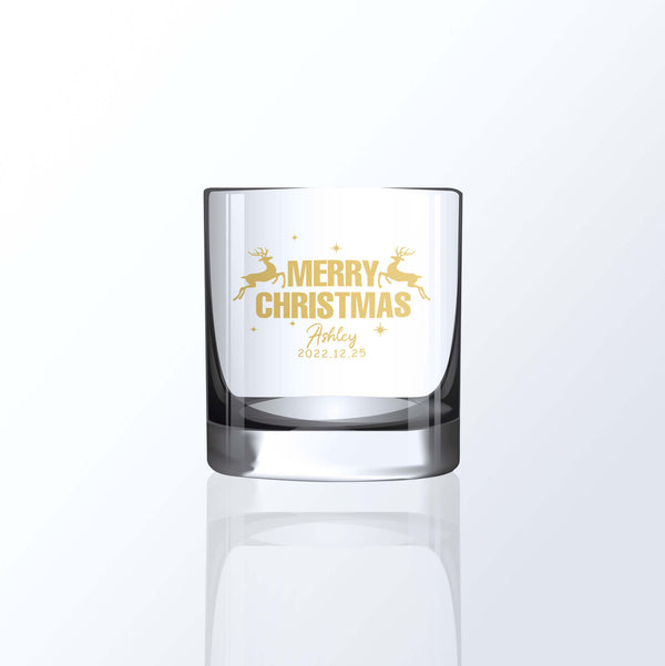 Merry Christmas|趣味定制威士忌對杯 聖誕節交換禮物 - Design Your Own Wine