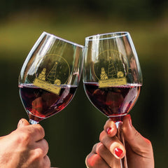 客製化雕刻禮物|訂製聖誕交換禮物紅酒對杯（文字雕刻） - Design Your Own Wine
